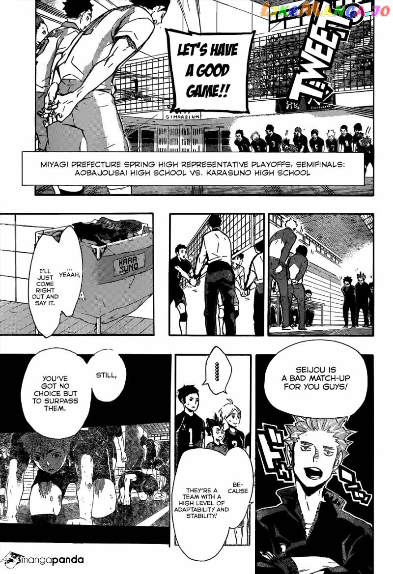 Haikyuu!!, Chapter 129 image 08
